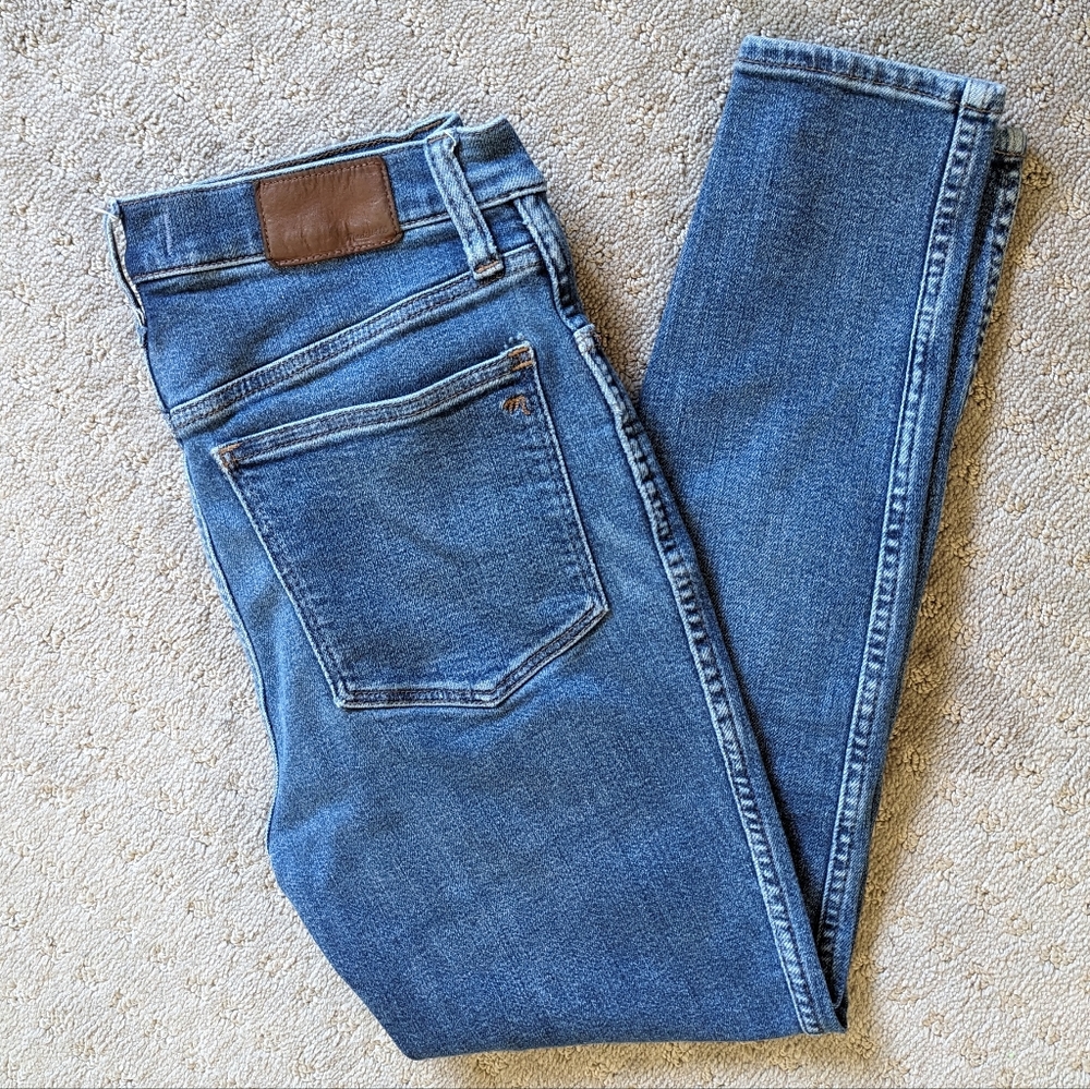 Madewell 10" high rise skinny jeans